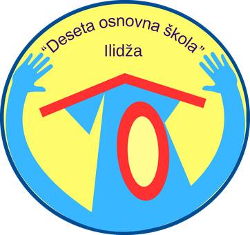 Logotip JU &bdquo;Deseta osnovna škola&ldquo; Ilidža